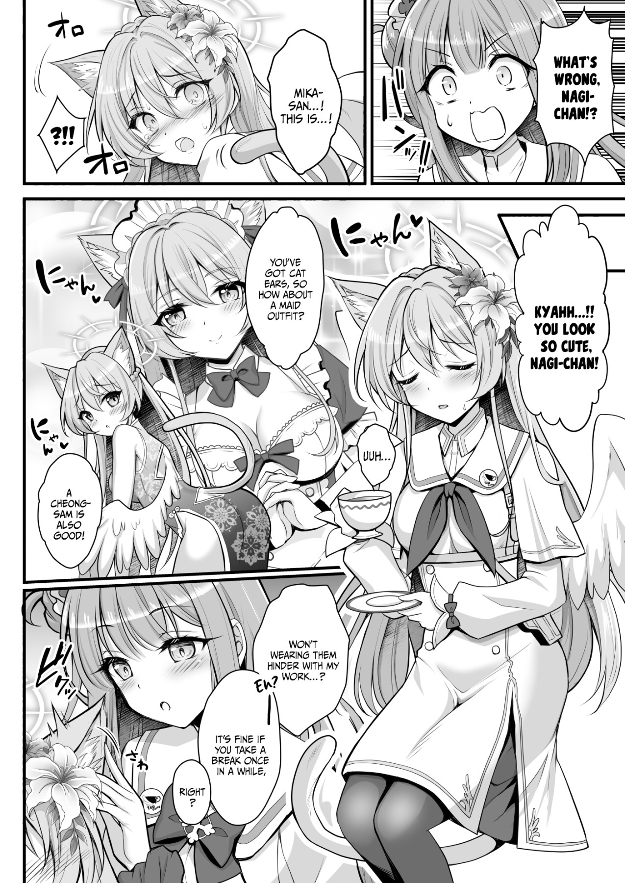 Hentai Manga Comic-Mating Season Is A Problem For Nagisa Who Grew Cat Ears-Read-4